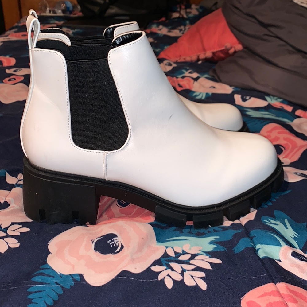 White boots
